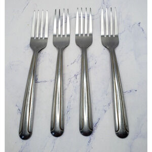 4 Pack Dominion Dinner Forks Stainless Steel Fork Brand Ware Flatware